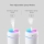 Umidificator H2O, USB, difuzor aroma, LED 3W, 300 ml, Alb