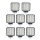 Set 8 proiectoare 16 LED 48W auto OFF-ROAD, IP 67