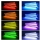 Lumini ambientale auto Kit interior LED RGB cu telecomanda