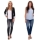 Colanti modelatori cu aspect de blugi